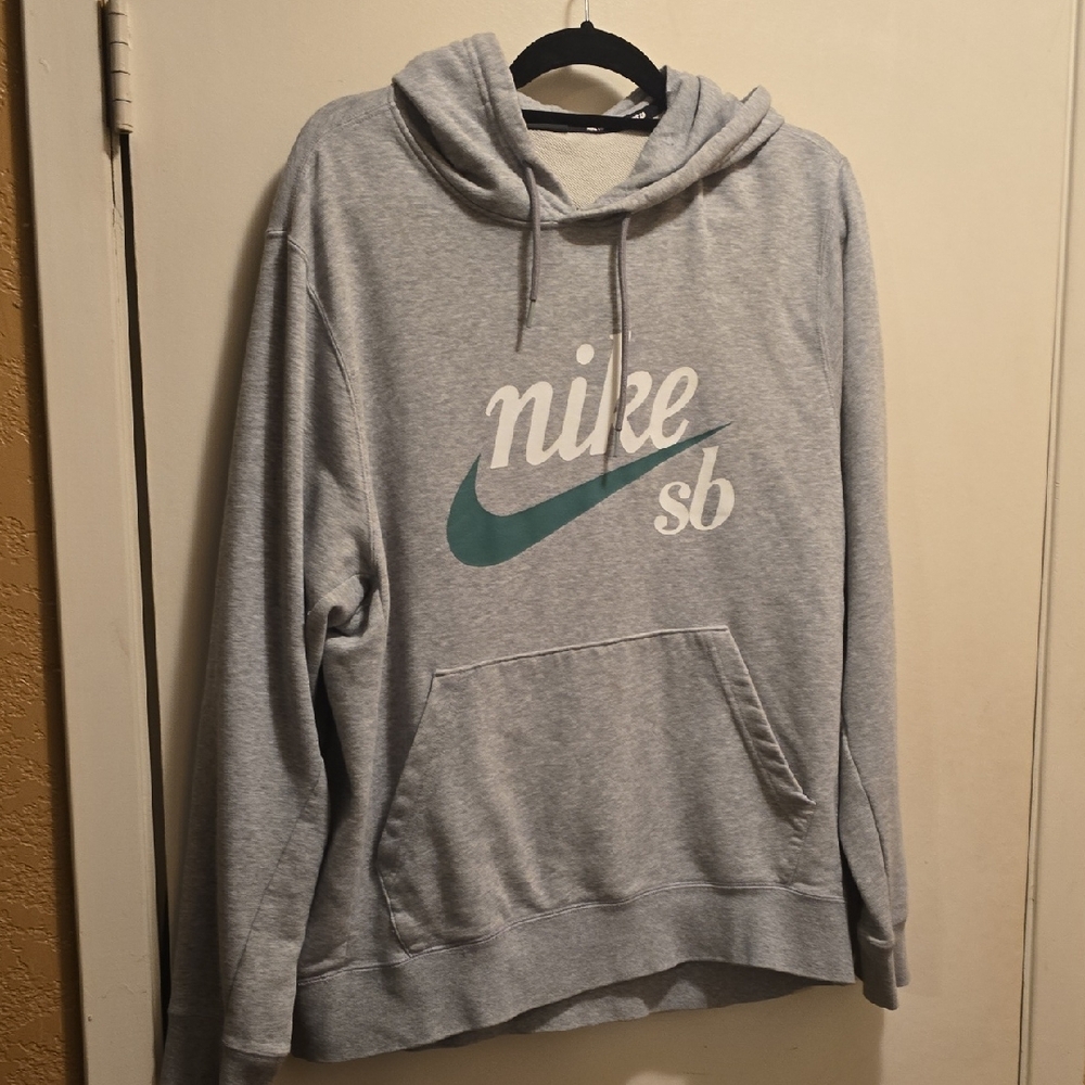 Nike SB Heather Gray Hoodie